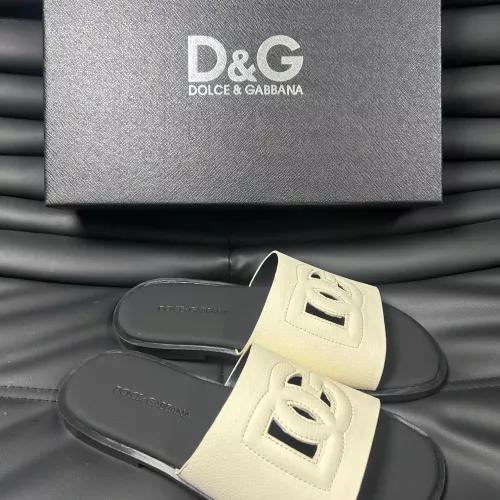 Cheap Dolce &amp; Gabbana D&amp;G Slippers For Men #1291694 Replica Wholesale [$68.00 USD] [ITEM#1291694] on Replica Dolce &amp; Gabbana D&amp;G Slippers