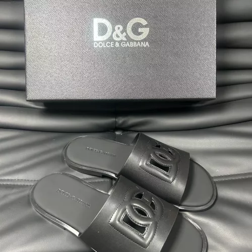 Cheap Dolce &amp; Gabbana D&amp;G Slippers For Men #1291699 Replica Wholesale [$68.00 USD] [ITEM#1291699] on Replica Dolce &amp; Gabbana D&amp;G Slippers