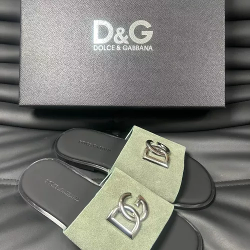 Cheap Dolce &amp; Gabbana D&amp;G Slippers For Men #1291703 Replica Wholesale [$68.00 USD] [ITEM#1291703] on Replica Dolce &amp; Gabbana D&amp;G Slippers