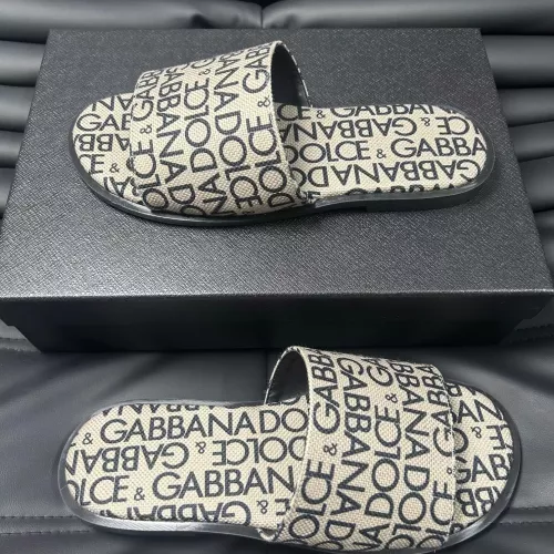 Cheap Dolce &amp; Gabbana D&amp;G Slippers For Men #1291712 Replica Wholesale [$68.00 USD] [ITEM#1291712] on Replica Dolce &amp; Gabbana D&amp;G Slippers