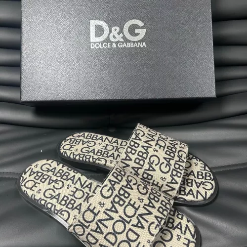 Cheap Dolce &amp; Gabbana D&amp;G Slippers For Men #1291712 Replica Wholesale [$68.00 USD] [ITEM#1291712] on Replica Dolce &amp; Gabbana D&amp;G Slippers