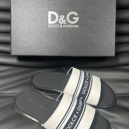 Cheap Dolce &amp; Gabbana D&amp;G Slippers For Men #1291714 Replica Wholesale [$68.00 USD] [ITEM#1291714] on Replica Dolce &amp; Gabbana D&amp;G Slippers