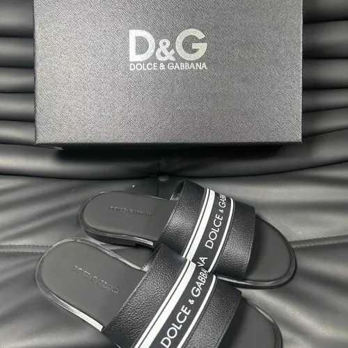 Cheap Dolce &amp; Gabbana D&amp;G Slippers For Men #1291715 Replica Wholesale [$68.00 USD] [ITEM#1291715] on Replica Dolce &amp; Gabbana D&amp;G Slippers