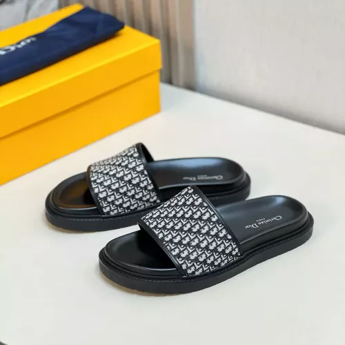 Cheap Christian Dior Slippers For Men #1291779 Replica Wholesale [$68.00 USD] [ITEM#1291779] on Replica Christian Dior Slippers