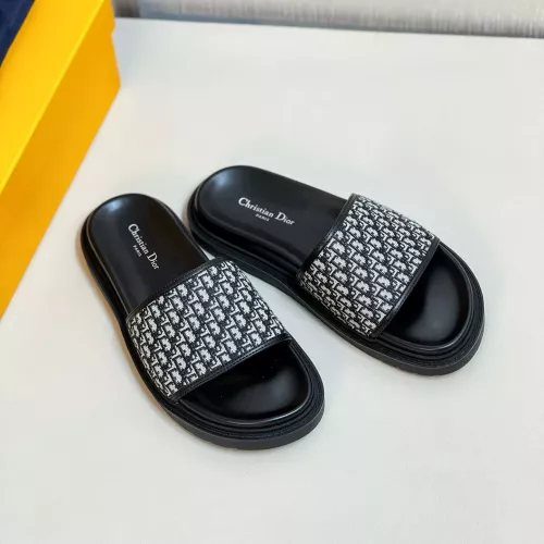 Cheap Christian Dior Slippers For Men #1291779 Replica Wholesale [$68.00 USD] [ITEM#1291779] on Replica Christian Dior Slippers