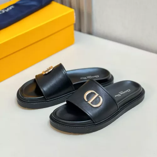 Cheap Christian Dior Slippers For Men #1291780 Replica Wholesale [$68.00 USD] [ITEM#1291780] on Replica Christian Dior Slippers