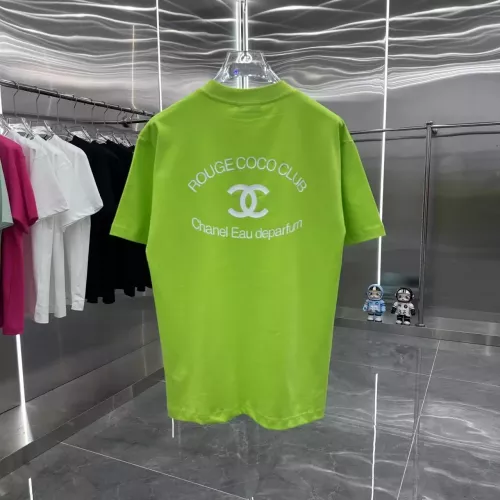 Cheap Chanel T-Shirts Short Sleeved For Unisex #1291797 Replica Wholesale [$39.00 USD] [ITEM#1291797] on Replica Chanel T-Shirts