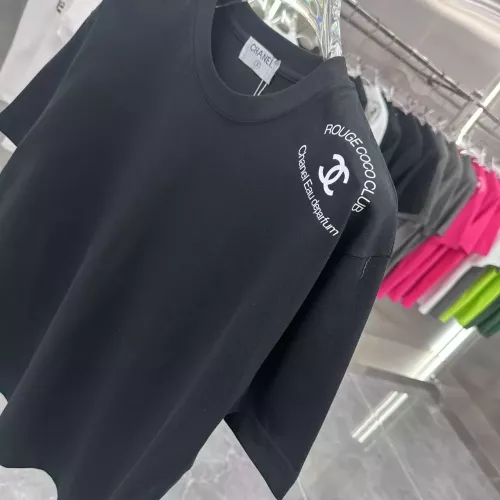 Cheap Chanel T-Shirts Short Sleeved For Unisex #1291798 Replica Wholesale [$39.00 USD] [ITEM#1291798] on Replica Chanel T-Shirts