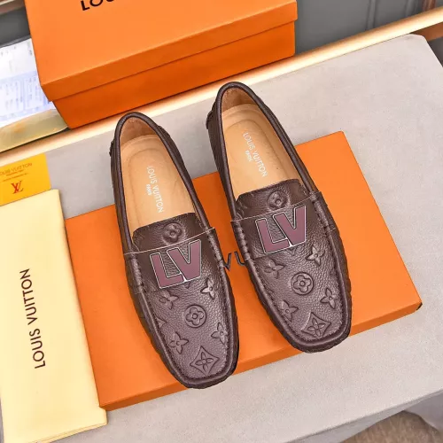 Cheap Louis Vuitton LV Oxfords Shoes For Men #1291887 Replica Wholesale [$80.00 USD] [ITEM#1291887] on Replica Louis Vuitton LV Oxfords Shoes