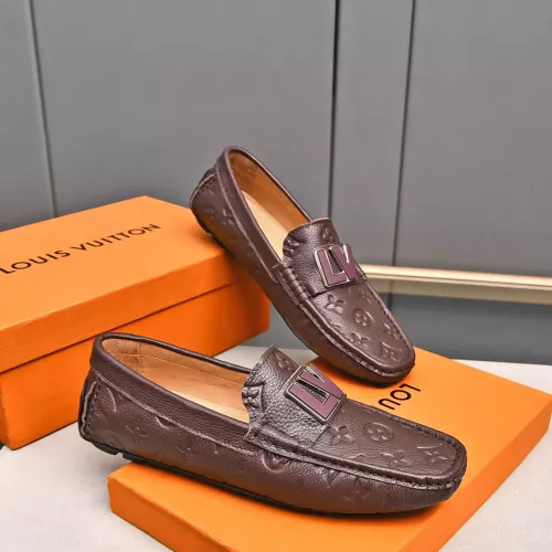 Cheap Louis Vuitton LV Oxfords Shoes For Men #1291887 Replica Wholesale [$80.00 USD] [ITEM#1291887] on Replica Louis Vuitton LV Oxfords Shoes