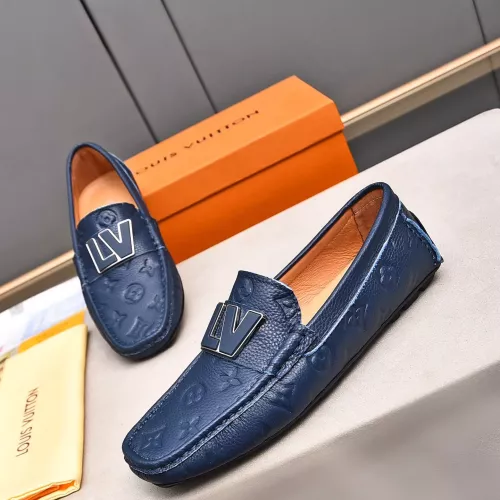 Cheap Louis Vuitton LV Oxfords Shoes For Men #1291888 Replica Wholesale [$80.00 USD] [ITEM#1291888] on Replica Louis Vuitton LV Oxfords Shoes