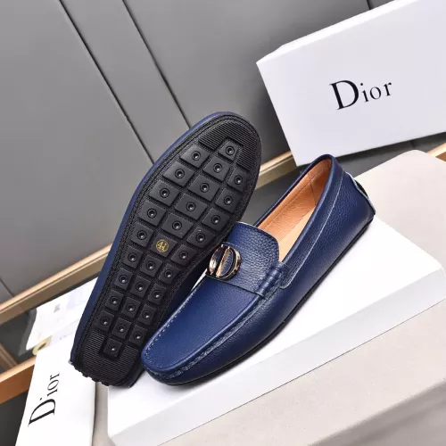 Cheap Christian Dior Leather Shoes For Men #1291900 Replica Wholesale [$80.00 USD] [ITEM#1291900] on Replica Christian Dior Leather Shoes