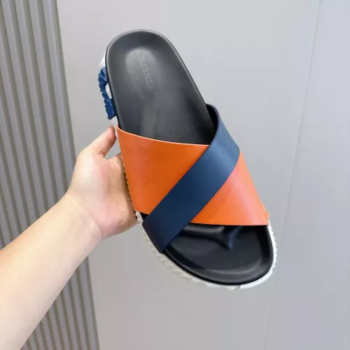 Cheap Hermes Slippers For Men #1292028 Replica Wholesale [$68.00 USD] [ITEM#1292028] on Replica Hermes Slippers