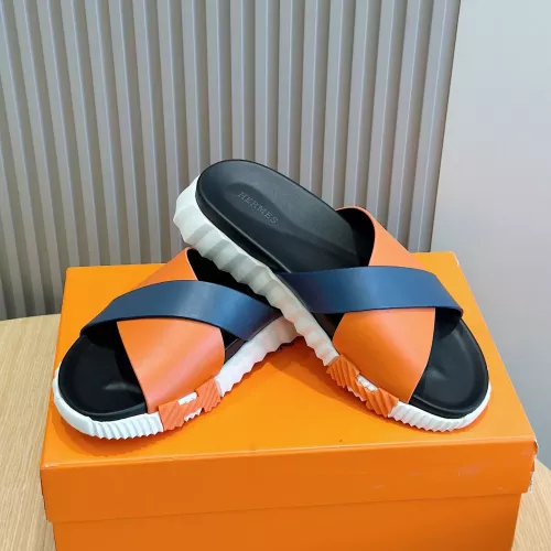 Cheap Hermes Slippers For Men #1292028 Replica Wholesale [$68.00 USD] [ITEM#1292028] on Replica Hermes Slippers