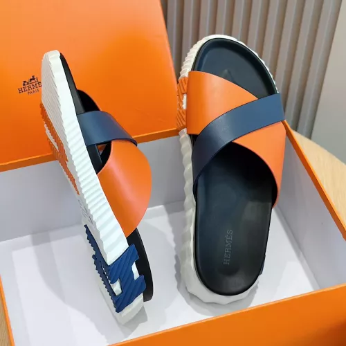 Cheap Hermes Slippers For Men #1292028 Replica Wholesale [$68.00 USD] [ITEM#1292028] on Replica Hermes Slippers