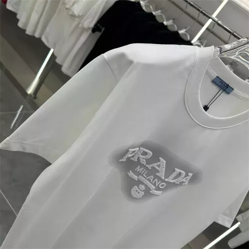 Cheap Prada T-Shirts Short Sleeved For Unisex #1292032 Replica Wholesale [$42.00 USD] [ITEM#1292032] on Replica Prada T-Shirts