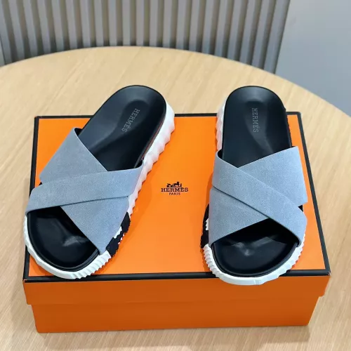 Cheap Hermes Slippers For Men #1292037 Replica Wholesale [$68.00 USD] [ITEM#1292037] on Replica Hermes Slippers