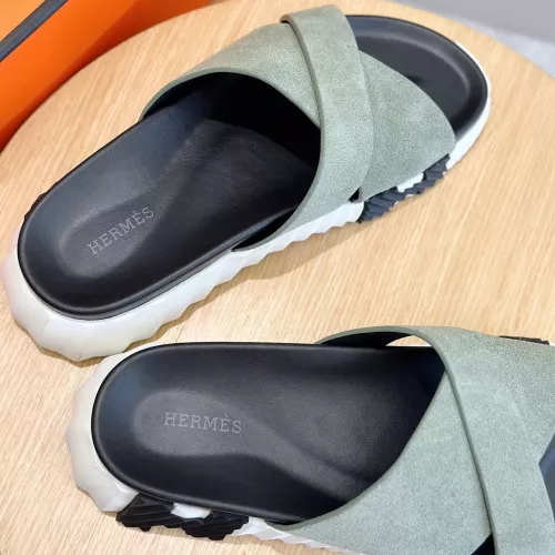 Cheap Hermes Slippers For Men #1292039 Replica Wholesale [$68.00 USD] [ITEM#1292039] on Replica Hermes Slippers