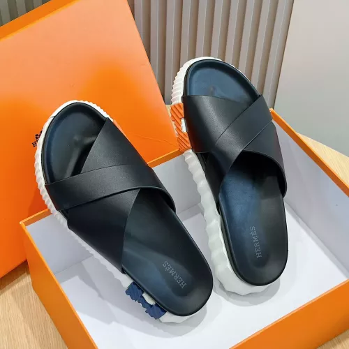 Cheap Hermes Slippers For Men #1292046 Replica Wholesale [$68.00 USD] [ITEM#1292046] on Replica Hermes Slippers