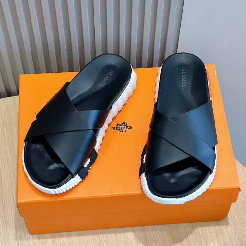 Cheap Hermes Slippers For Men #1292052 Replica Wholesale [$68.00 USD] [ITEM#1292052] on Replica Hermes Slippers