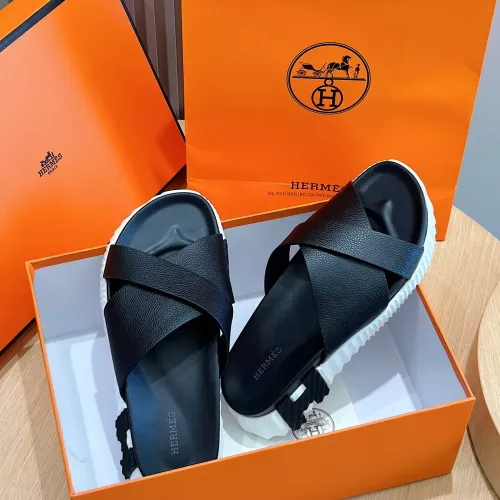 Cheap Hermes Slippers For Men #1292054 Replica Wholesale [$68.00 USD] [ITEM#1292054] on Replica Hermes Slippers