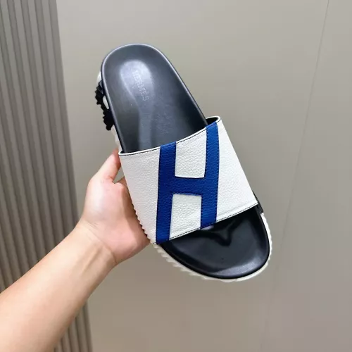 Cheap Hermes Slippers For Men #1292061 Replica Wholesale [$68.00 USD] [ITEM#1292061] on Replica Hermes Slippers