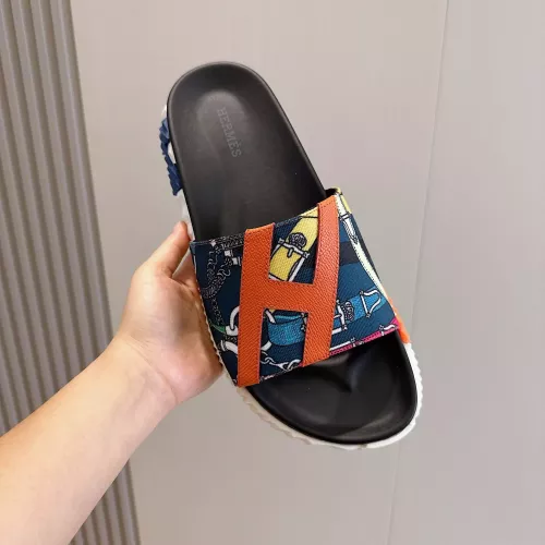 Cheap Hermes Slippers For Men #1292077 Replica Wholesale [$68.00 USD] [ITEM#1292077] on Replica Hermes Slippers