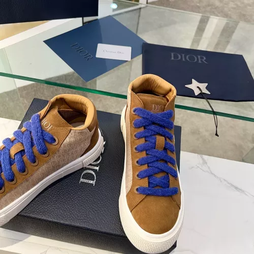 Cheap Christian Dior High Top Shoes For Men #1292084 Replica Wholesale [$108.00 USD] [ITEM#1292084] on Replica Christian Dior High Top Shoes