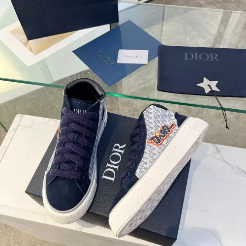 Cheap Christian Dior High Top Shoes For Men #1292087 Replica Wholesale [$108.00 USD] [ITEM#1292087] on Replica Christian Dior High Top Shoes