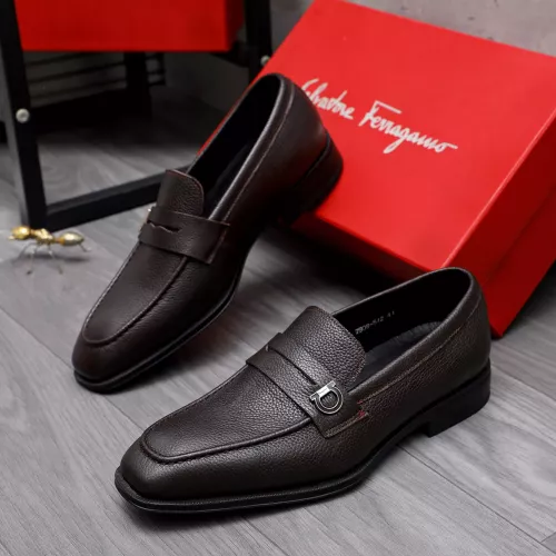 Salvatore Ferragamo Leather Shoes For Men #1292111