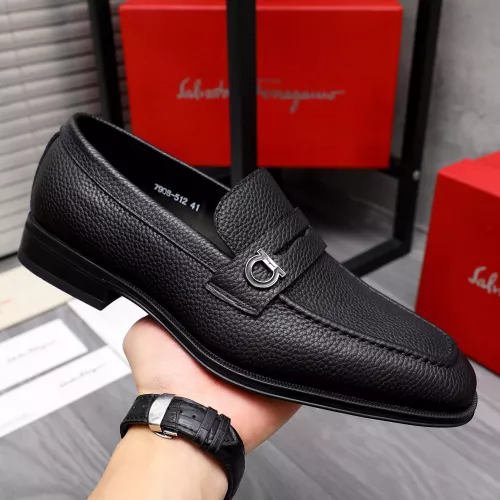 Cheap Salvatore Ferragamo Leather Shoes For Men #1292112 Replica Wholesale [$82.00 USD] [ITEM#1292112] on Replica Salvatore Ferragamo Leather Shoes