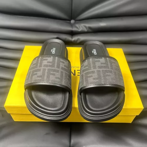 Cheap Fendi Slippers For Men #1292115 Replica Wholesale [$68.00 USD] [ITEM#1292115] on Replica Fendi Slippers