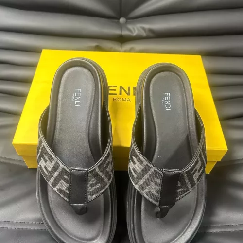 Cheap Fendi Slippers For Men #1292119 Replica Wholesale [$68.00 USD] [ITEM#1292119] on Replica Fendi Slippers