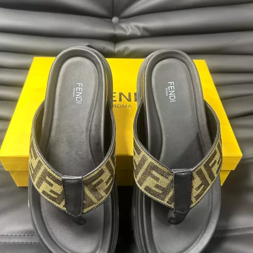 Cheap Fendi Slippers For Men #1292120 Replica Wholesale [$68.00 USD] [ITEM#1292120] on Replica Fendi Slippers