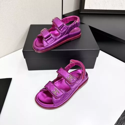 Cheap Chanel Sandal For Women #1292176 Replica Wholesale [$108.00 USD] [ITEM#1292176] on Replica Chanel Sandal