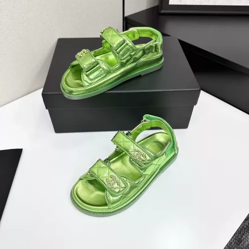 Cheap Chanel Sandal For Women #1292178 Replica Wholesale [$108.00 USD] [ITEM#1292178] on Replica Chanel Sandal