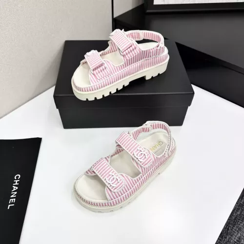 Cheap Chanel Sandal For Women #1292211 Replica Wholesale [$102.00 USD] [ITEM#1292211] on Replica Chanel Sandal