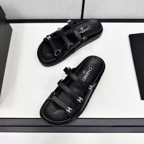 Cheap Chanel Slippers For Women #1292228 Replica Wholesale [$102.00 USD] [ITEM#1292228] on Replica Chanel Slippers