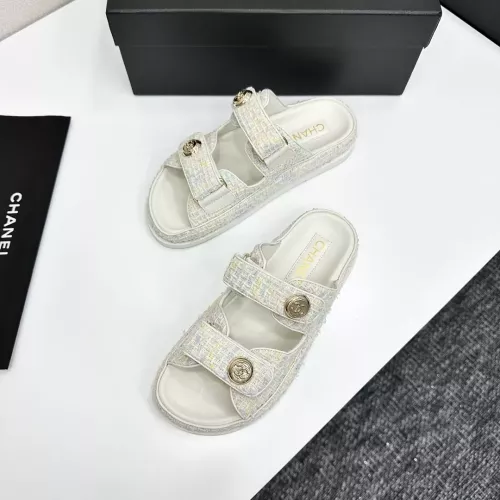 Cheap Chanel Slippers For Women #1292240 Replica Wholesale [$102.00 USD] [ITEM#1292240] on Replica Chanel Slippers