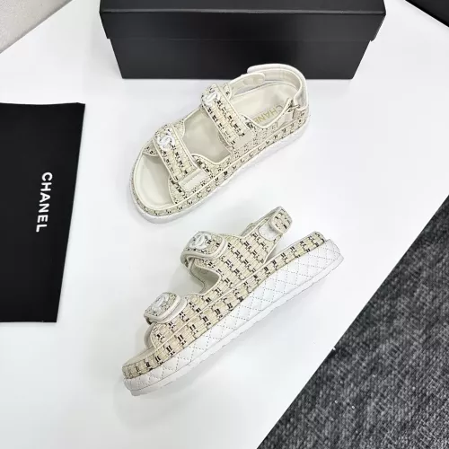 Cheap Chanel Sandal For Women #1292251 Replica Wholesale [$105.00 USD] [ITEM#1292251] on Replica Chanel Sandal