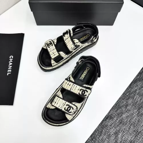 Cheap Chanel Sandal For Women #1292256 Replica Wholesale [$105.00 USD] [ITEM#1292256] on Replica Chanel Sandal