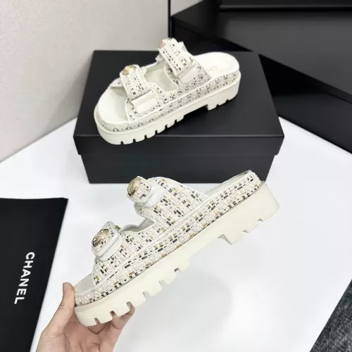 Cheap Chanel Slippers For Women #1292286 Replica Wholesale [$108.00 USD] [ITEM#1292286] on Replica Chanel Slippers