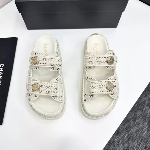 Cheap Chanel Slippers For Women #1292286 Replica Wholesale [$108.00 USD] [ITEM#1292286] on Replica Chanel Slippers