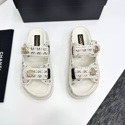 Cheap Chanel Slippers For Women #1292290 Replica Wholesale [$108.00 USD] [ITEM#1292290] on Replica Chanel Slippers