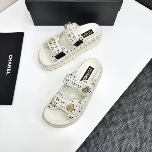 Cheap Chanel Slippers For Women #1292290 Replica Wholesale [$108.00 USD] [ITEM#1292290] on Replica Chanel Slippers