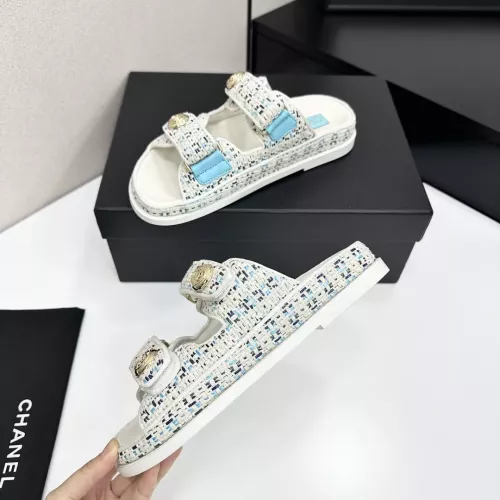 Cheap Chanel Slippers For Women #1292294 Replica Wholesale [$102.00 USD] [ITEM#1292294] on Replica Chanel Slippers