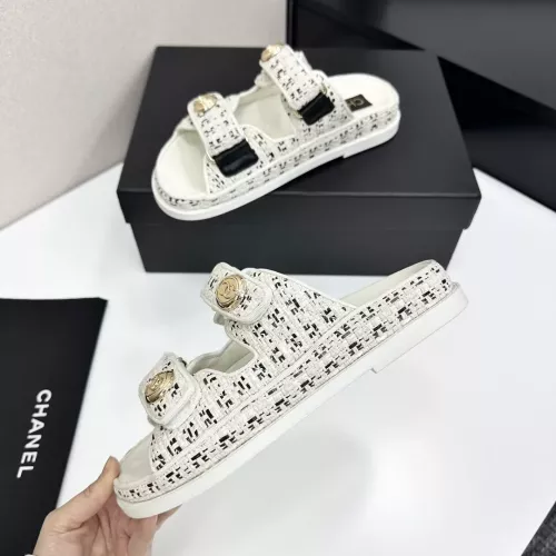 Cheap Chanel Slippers For Women #1292295 Replica Wholesale [$102.00 USD] [ITEM#1292295] on Replica Chanel Slippers