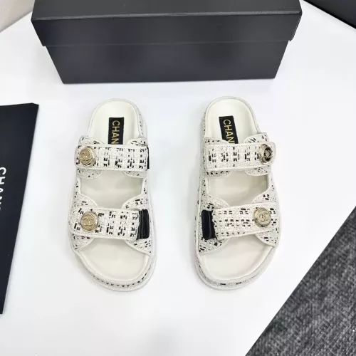 Cheap Chanel Slippers For Women #1292295 Replica Wholesale [$102.00 USD] [ITEM#1292295] on Replica Chanel Slippers