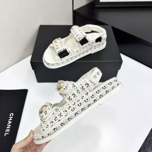 Cheap Chanel Sandal For Women #1292300 Replica Wholesale [$102.00 USD] [ITEM#1292300] on Replica Chanel Sandal