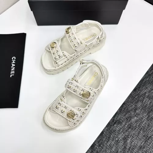 Cheap Chanel Sandal For Women #1292301 Replica Wholesale [$108.00 USD] [ITEM#1292301] on Replica Chanel Sandal